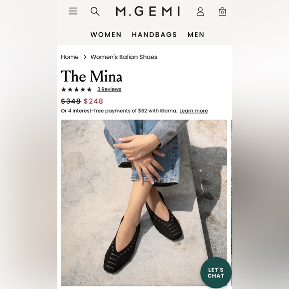 M. Gemi The Mina Women’s Loafer 39.5/US9 Black Suede Flats Made InItaly MSRP$348 - Picture 2 of 10